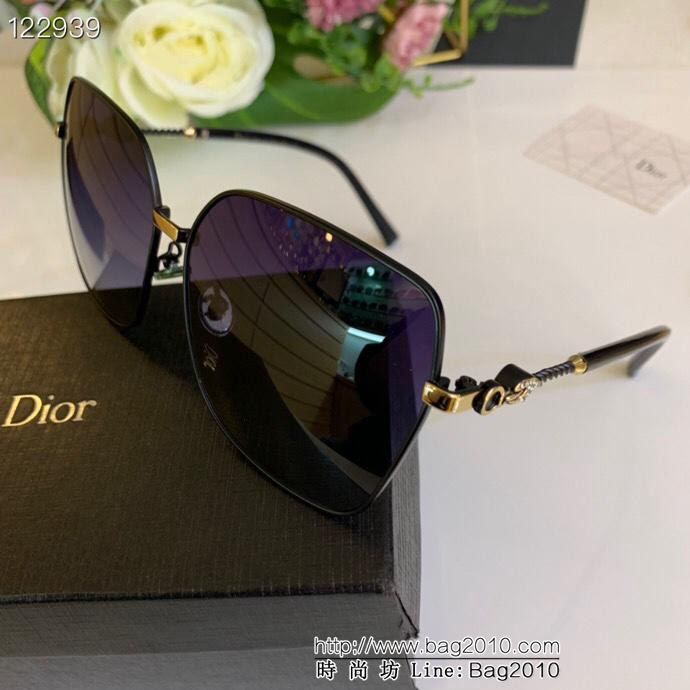 DIOR-迪奧 新款墨鏡 方形金屬太陽鏡 精緻優雅 鑲鑽設計  lly1299